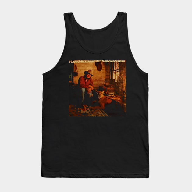 Bocephus Bravery Williams Jr.'s Journey Tank Top by Zombie green